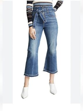 Veronica Beard Marlene Corset Jeans